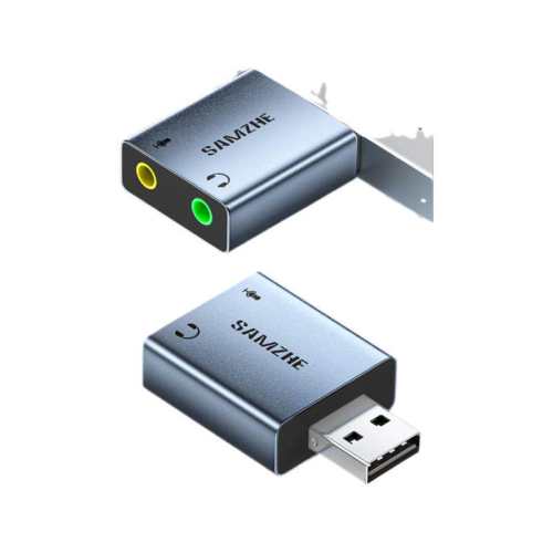 ɽ��USB��������̨ʽ�����弴�á�����+��˷硿USBת3.5mm��������  16.7Ԫ(������)