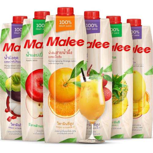 ̩��Malee���� 100%����֭��Ʒ 1L*6ƿ ���䷽ 106.42Ԫ(����������88VIP 95��)