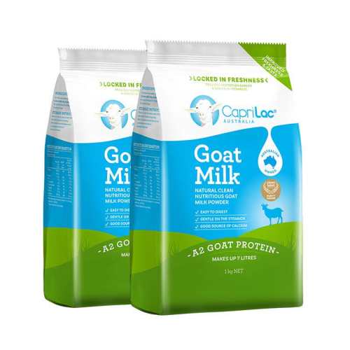 CapriLac �ѱ�Ӫ ����A2ɽ���̷� 1KG*2 ѧ������������ȫ֬���̷�291.4Ԫ(��88VIP 95��)