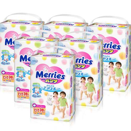 �ձ����������Merries������ XL38*6�� ͸��ѧ���� 387.1Ԫ(��88VIP 95��)