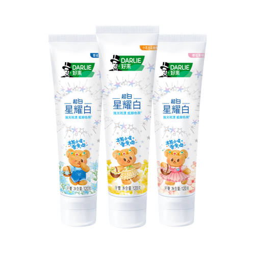 DARLIE���� ��ҫ������ 120g ����С������ 2֧װ ӣ��+ѩ�޻� 126.1Ԫ��5��(��25.22Ԫ/��)