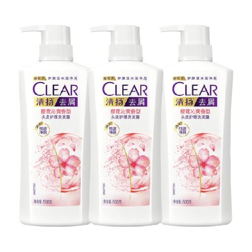 CLEAR/���� ӣ����ˬ ϴ��ˮ 500g*3ƿ 86.21Ԫ