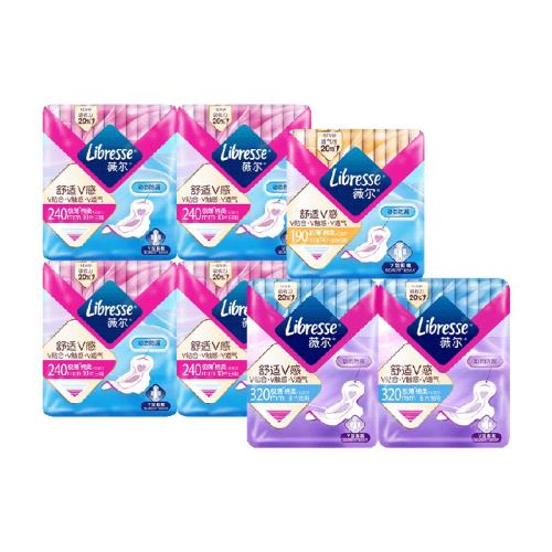 libresse����������������ζ 70Ƭ  85.44Ԫ��2��(��42.72Ԫ/��)