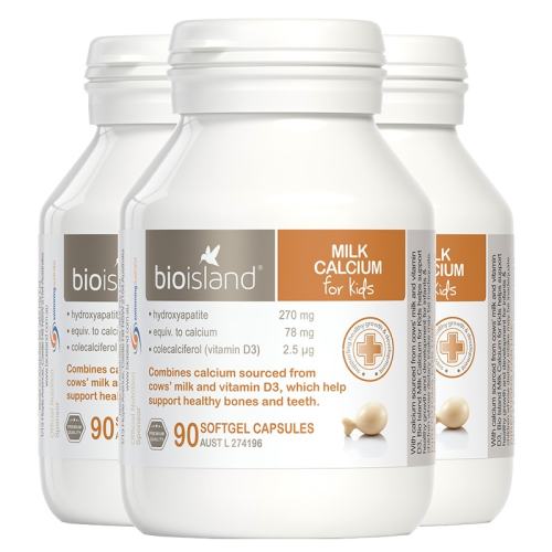 bioisland �۰��ʵ� �ɳ�VDţ��������� Ӥ�׶�ͯ 90��*3ƿ ţ��� 203.65Ԫ