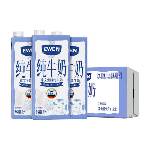 EWEN/���� ����ȫ֬ ���ְ� ��ţ�� 1L 12�� 108.3Ԫ
