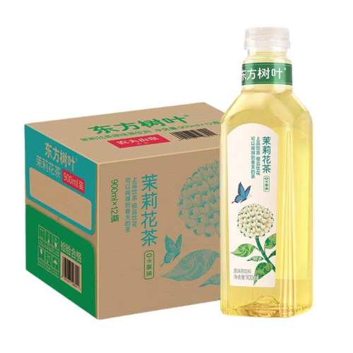ũ��ɽȪ ������Ҷ ƿװ ������ ���򻨲� 900ml 2ƿ 12Ԫ