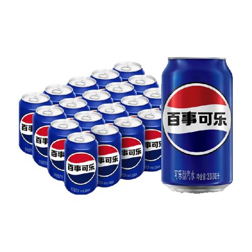 Pepsi/���� ��ζ���� ��װ ̼������ ԭζ 330ml 20�� 38.52Ԫ