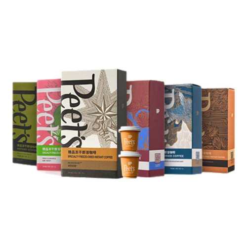 Peets�����첨�Զ��ɿ��ȹ�װ1x8x3g ����Ʒ���󺽺��Ҷ��ɿ���  84.1Ԫ