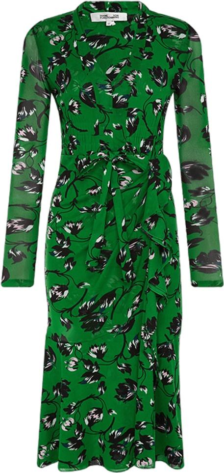 DIANE VON FURSTENBERG �߼����ﳤ�䳤��������Ƹ�������ְ��ͨ�ڱر��߶���������ȹ 1638Ԫ