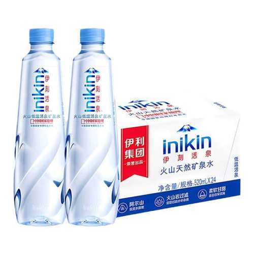 �������̻�Ȫ��ɽ��Ȼ��Ȫˮ330/520ml*24ƿ�����������Сƿװˮ���̻�Ȫ��330ml*24ƿ��  172.2Ԫ��5��(��34.44Ԫ/��)