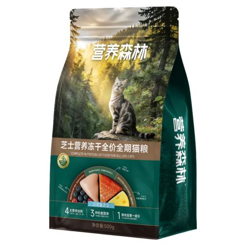 Ӫ��ɭ��ȫ�۶���˫ƴè���Գԡ�����֥ʿ+�ͷ׹��ߡ�֥ʿ����è�� 400g  7.7Ԫ