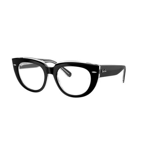 RayBan�����ѧ�۾����ΰ�ľ���Ů�����Զ���۾����侵0RX55862034͸���׺�ɫ����50mm  1002.5Ԫ