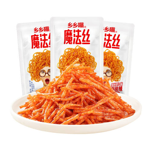 �������Ƽ���������ħ��˿��������������ζС��ʳ�칫�ҽ����΢��΢����20g*20�� 28.53Ԫ��3��(��9.51Ԫ/��)