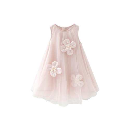 MOMOCO/�����꿨Ůͯ������ɴȹ��ɫ�������䣩 90cm  108.12Ԫ