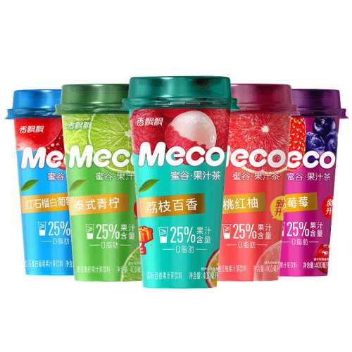 ��ƮƮ Meco�۹ȹ�֭�� 5��װ 400ml ����â�����ְ�����������ʲ�    22.66Ԫ