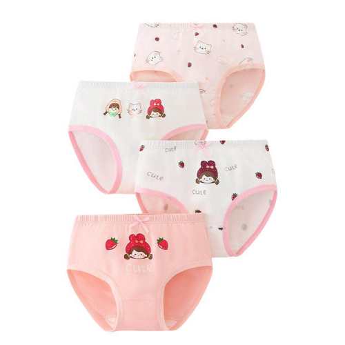 ���ڲ�����Ůͯ�������ǿ㱦���̿�100%ȫ������Ů�� -4��װ-���ǿ� M��-110������95-110cm����25-35���������  23.3Ԫ