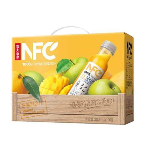 ũ��ɽȪ NFCâ��֭ 300ml*10ƿ 2��װ234.6Ԫ��4��(��58.65Ԫ/������88VIP����ȯ ��200��25)