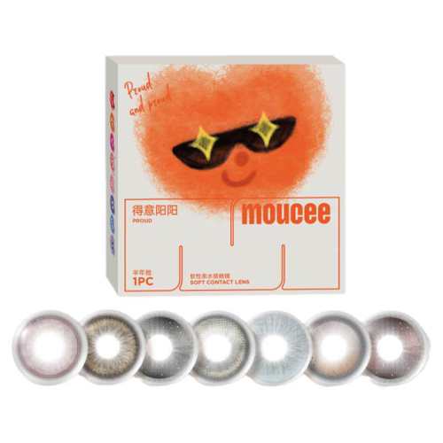 MOUCEE��������ͫСֱ�����������ղ�ɫ�����۾�Ƭ�����콢��2Ƭ���������ʡ����кڻ� ��ҹ�ǳ� 0  24.52Ԫ