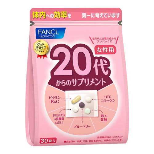 FANCL 20-60����Ůÿ��Ӫ���� 2�� VCB��øQ10��ԭ���� 362.64Ԫ��2��(��181.32Ԫ/��)