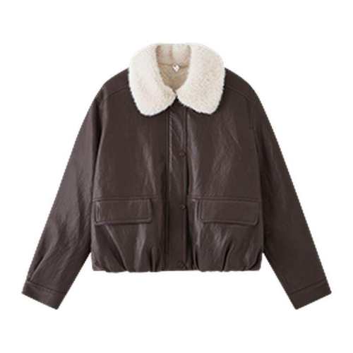 ����ɫ S ����������Ů2025�¿����ů����Ƥ�п�ë�޷�������Ůװ511706 329.05Ԫ