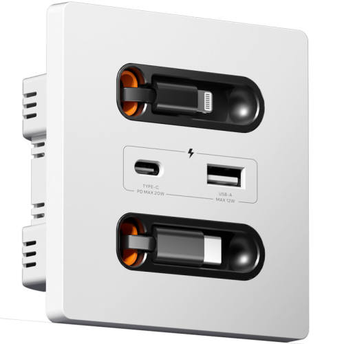 �Ŀ�USB+TypeC-12W(��ɫ��80cmƻ����) ���ʵ繤USB��������������� 39.2Ԫ