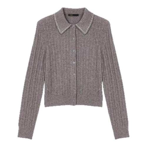 ���ڲ�������ɫ T0 Maje2025�ﶬ�¿�Ůװ��ʽʱ������ë��ɫײɫ���쳤����֯���� 2450Ԫ