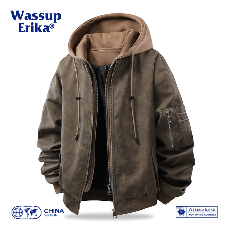 WASSUP ERIKA ��������ñPUƤ������ ��������Ʀ˧�п� �п� 111.16Ԫ+�ս��3.84Ԫ