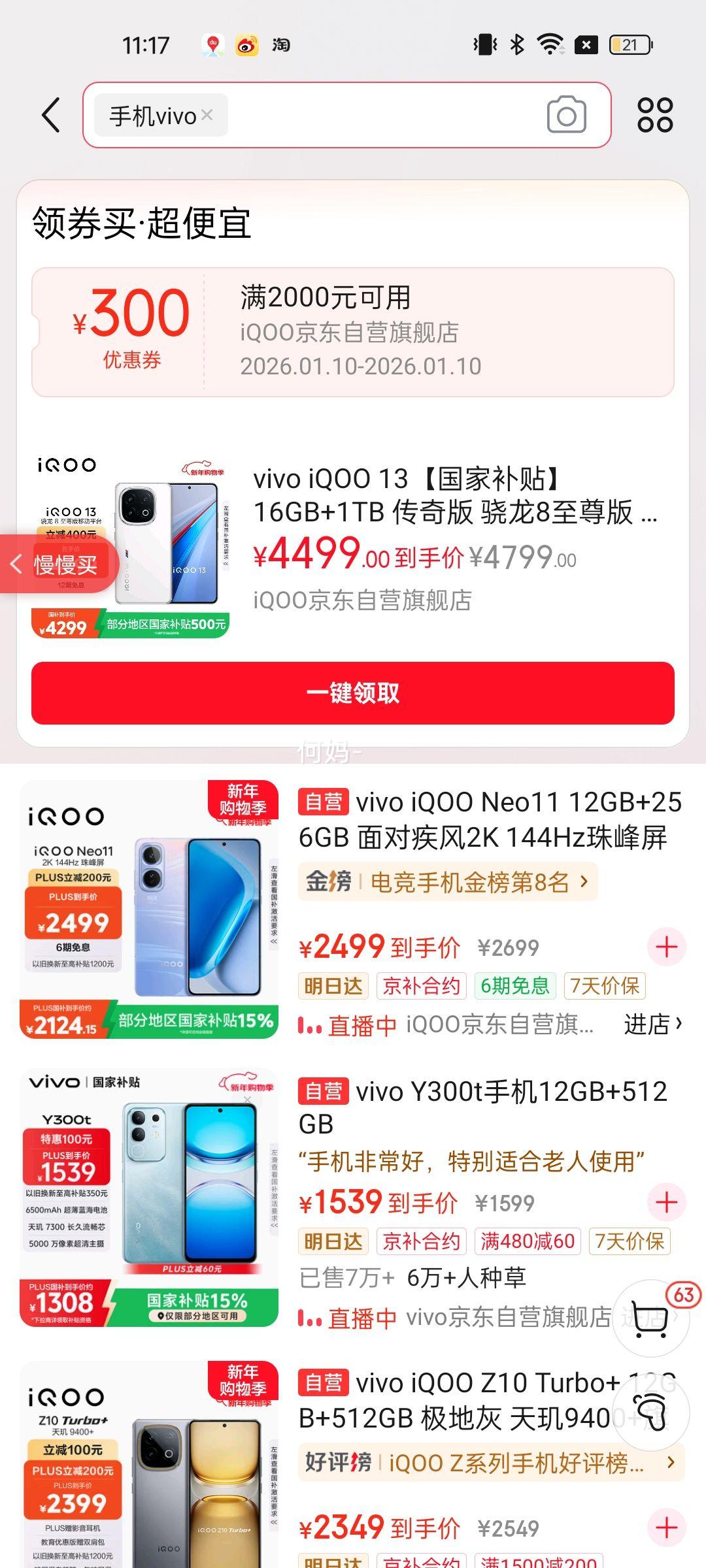 iQOO 13 �ֻ� ����8����� ����� 16+1T�Ż�֤��