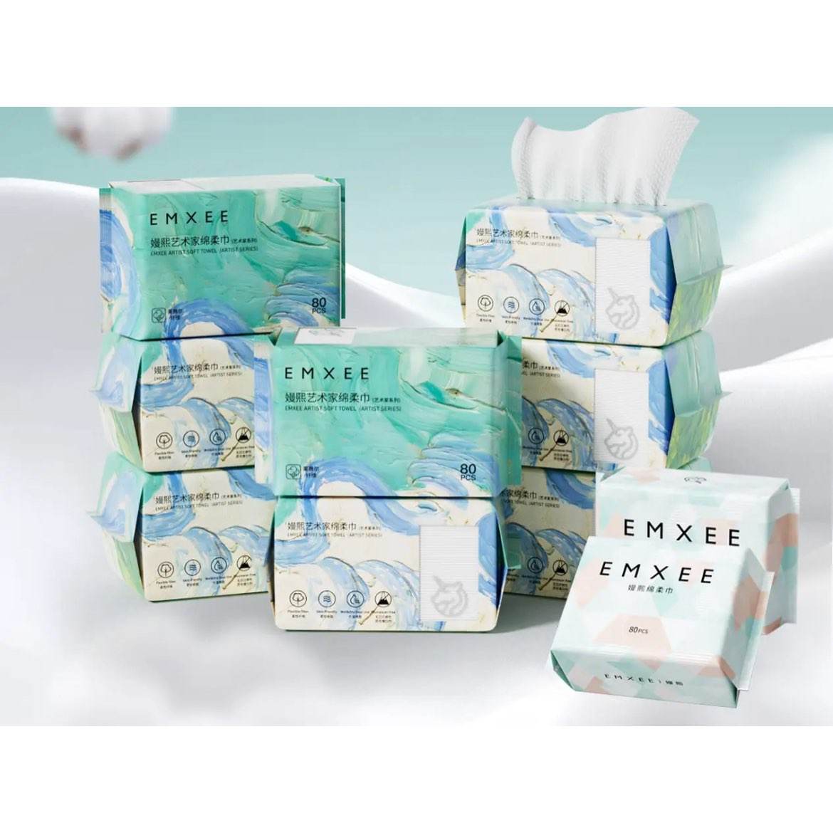 ���� EMXEE ����������� Ӥ������ 80�� 8�� ��2��Ӥ������� 45.9Ԫ