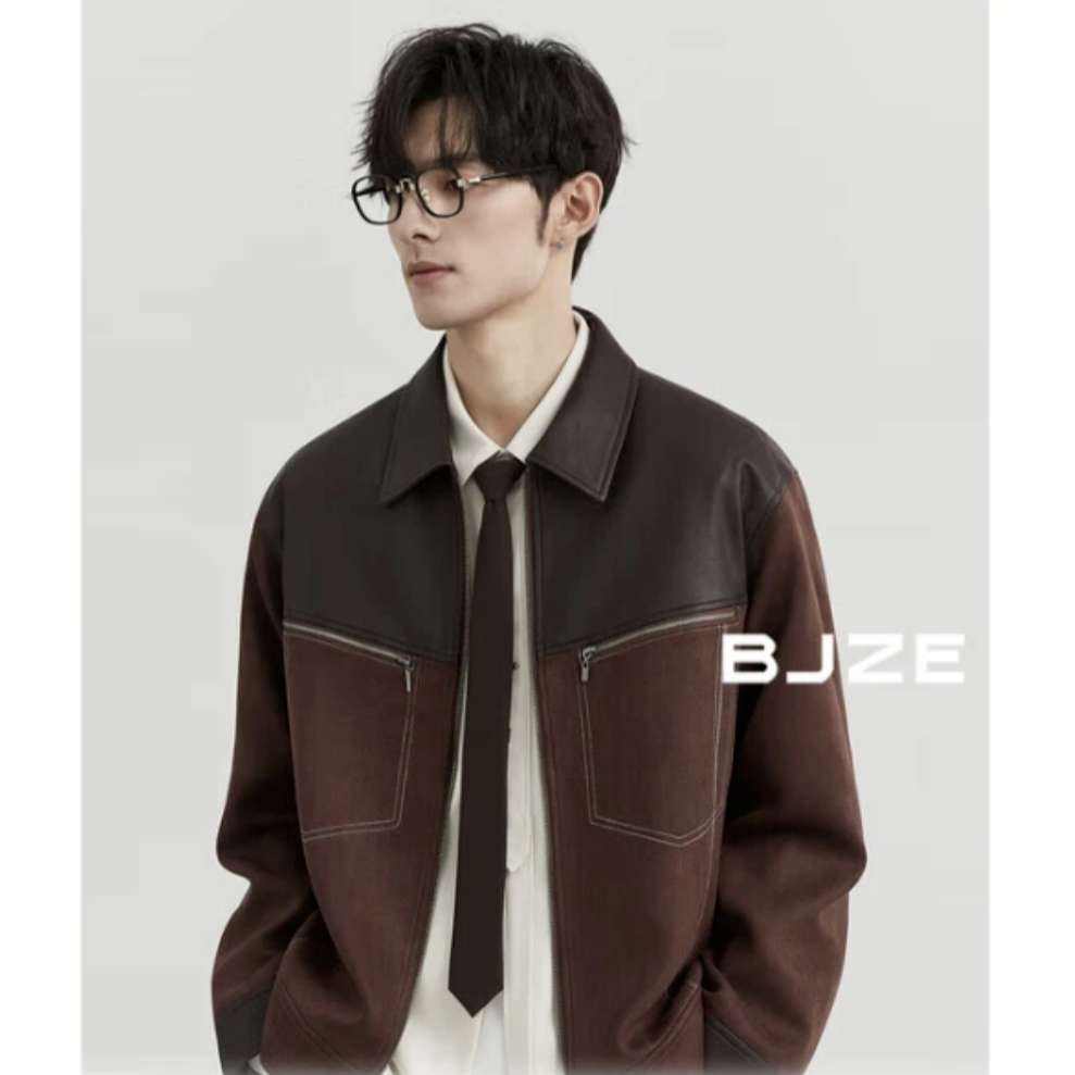 ����׿�� ��Ұ������ PU��Ƥ��ƴ�Ӹ���Ƥ�п������� B431489 �ɿ������� XL173.95Ԫ