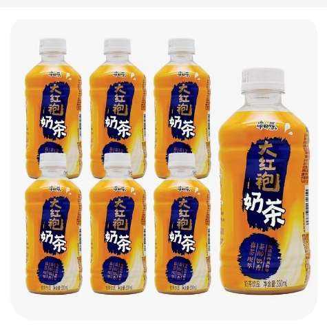 12日14点开始、限1000件、聚划算百亿补贴：康师傅武夷大红袍奶茶330ml*6瓶