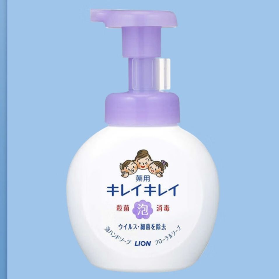 需弹券、PLUS会员:lion 狮王 日本进口 儿童泡沫洗手液 花香 250ml/瓶+凑单,0.32元+运费(凑单品8.42元可退)—— 慢慢买比价网