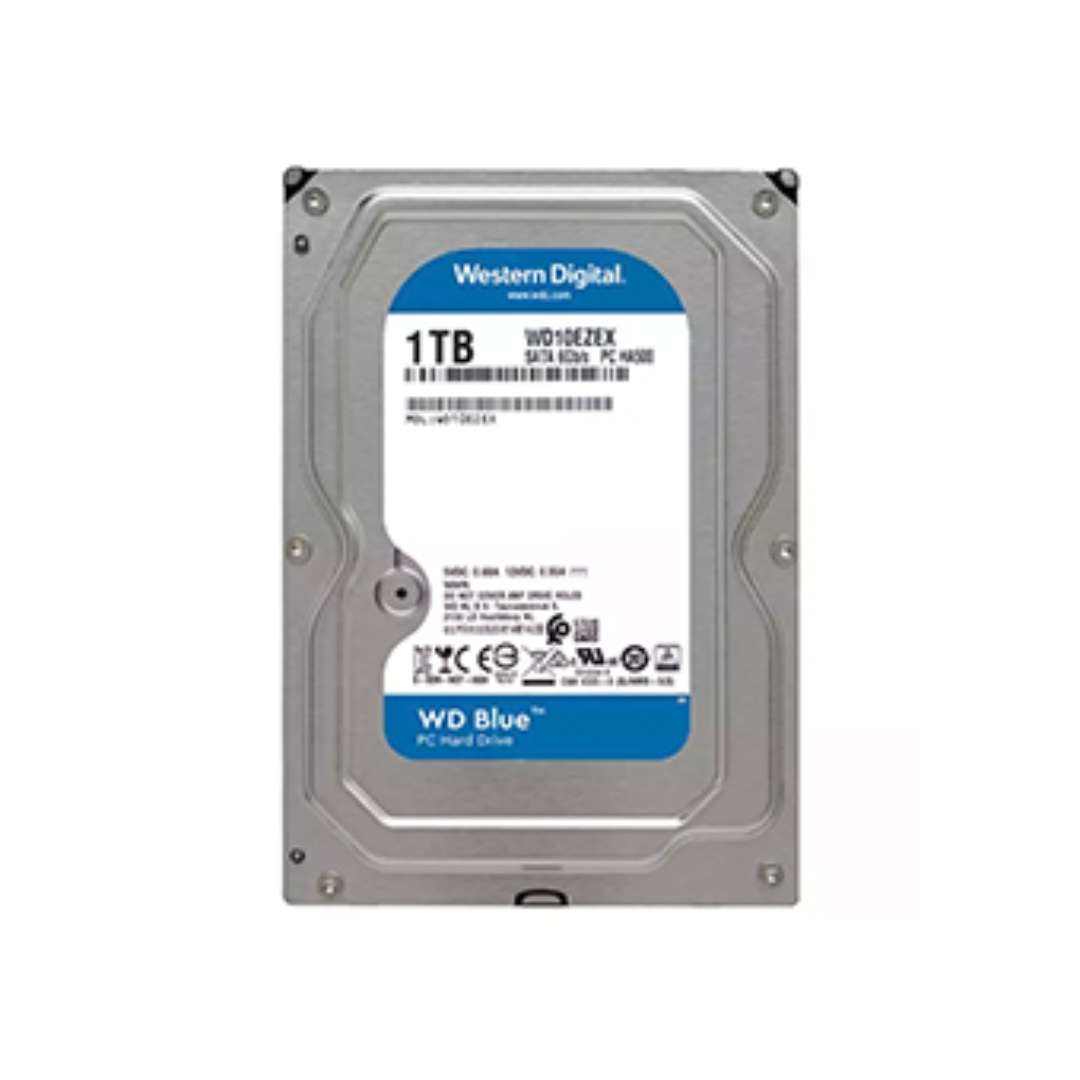 ݣWDBlue ̨ʽеӲ 3.5Ӣ SATA3.0 CMRֱ¼ ճõװ 1T(WD10EZEX)7200ת378.05Ԫ