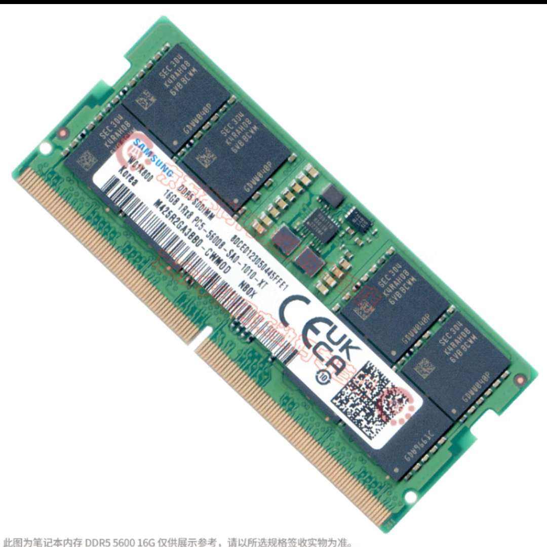 ǣSAMSUNGԭ DDR5 4800 5600 ʼǱڴ   ԭװڴ DDR5 5600MHz  ʼǱڴ 32GB 1 647.38Ԫ