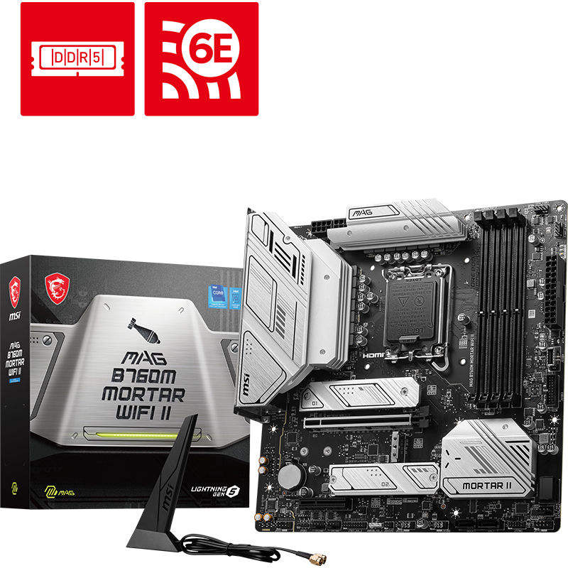 INTEL I5 14600KF  ΢ B760M MORTAR WIFI II D5 CPUװ1997.1Ԫ