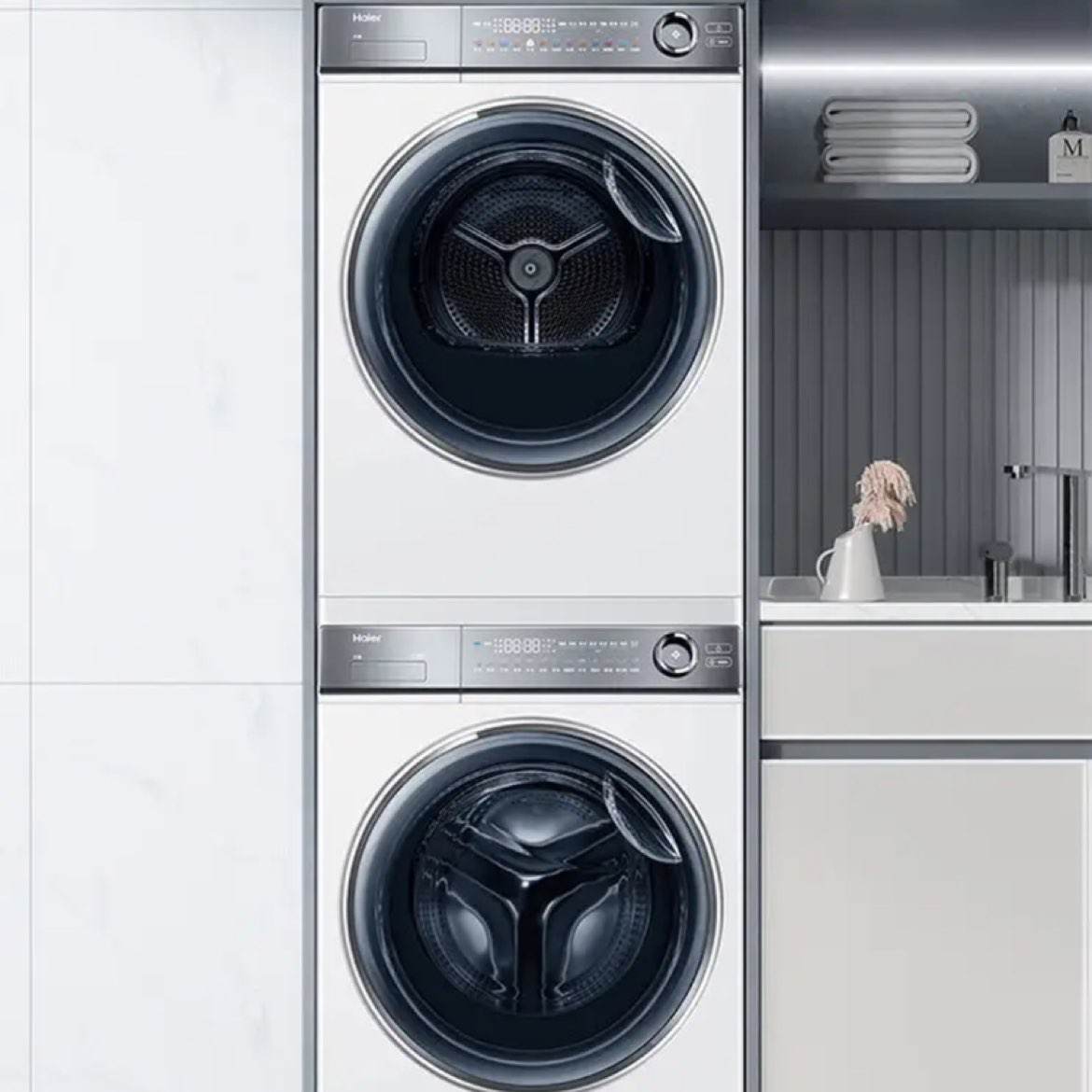 ƴڲ Haier Ϫھ376W HGY100-F376WU1+XQG100-BD14376LWU1 ȱʽϴװ ɫ3549Ԫ