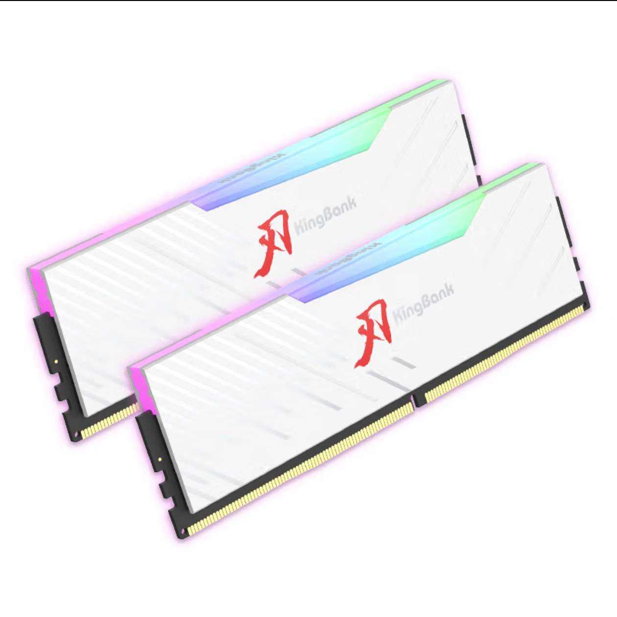 ٴKINGBANK48GB(24GBX2)װ DDR5 6800 ̨ʽڴʿM-die RGB C32894.51Ԫ