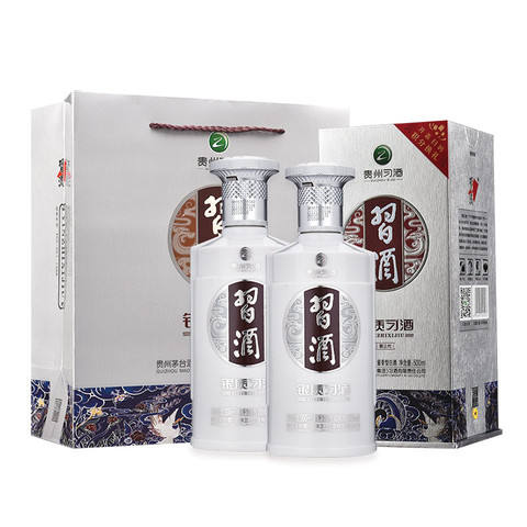 XIJIU ϰ װ 53%vol Ͱ׾ 500ml*2ƿ һ203Ԫʣȯ173Ԫ