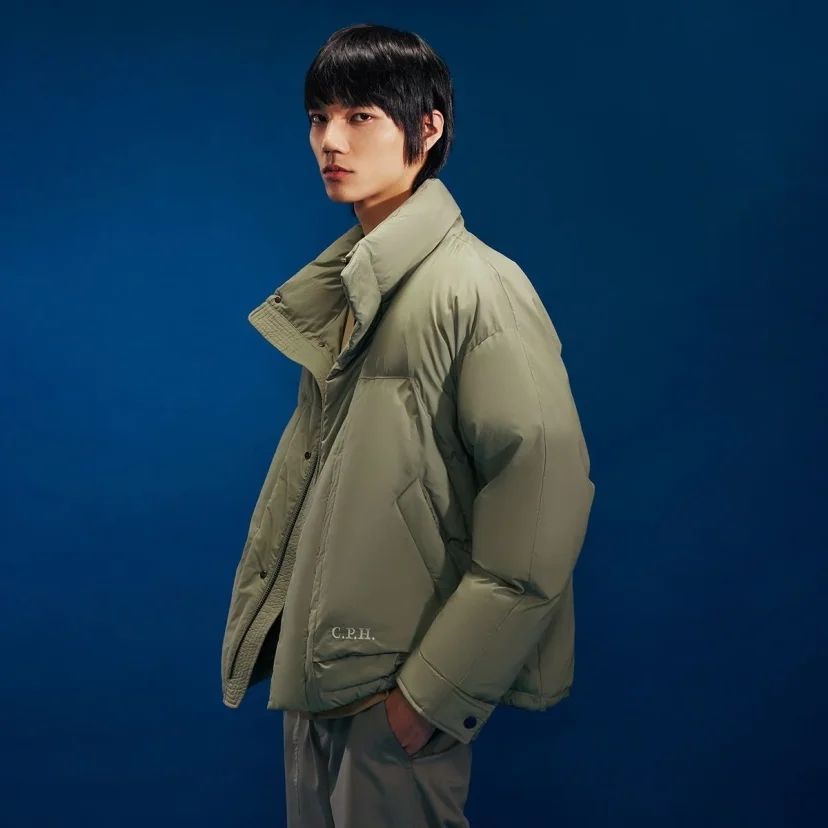 JACK&JONES 棉衣男 双门襟棉服外套 男装 百搭舒适时尚潮流拉链按扣 209元（超V会员价）