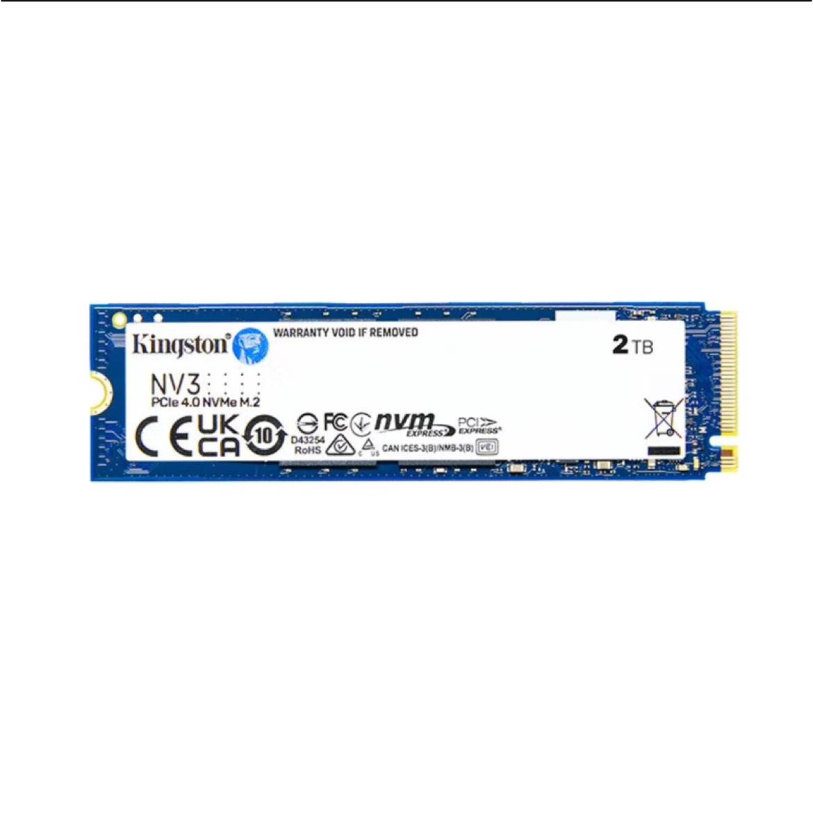 ʿ٣Kingston1TB 2TB SSD̬Ӳ NV3 PCIE4.0*4378.9Ԫ