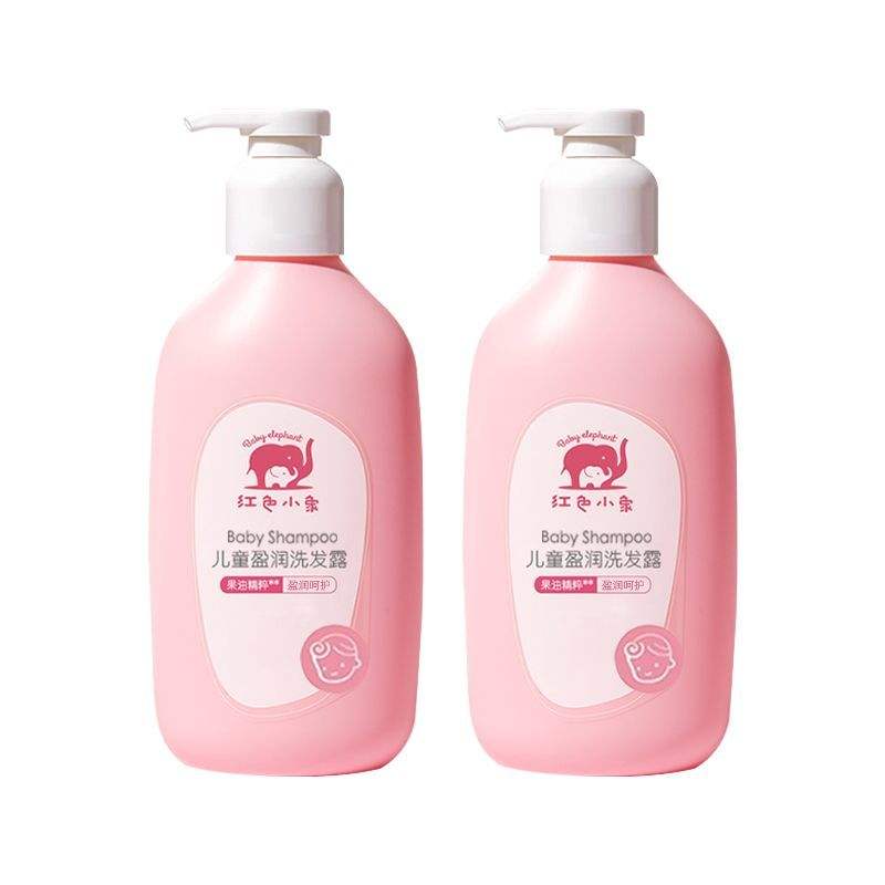 红色小象 儿童洗发沐浴二合一786ml*2瓶（含赠）