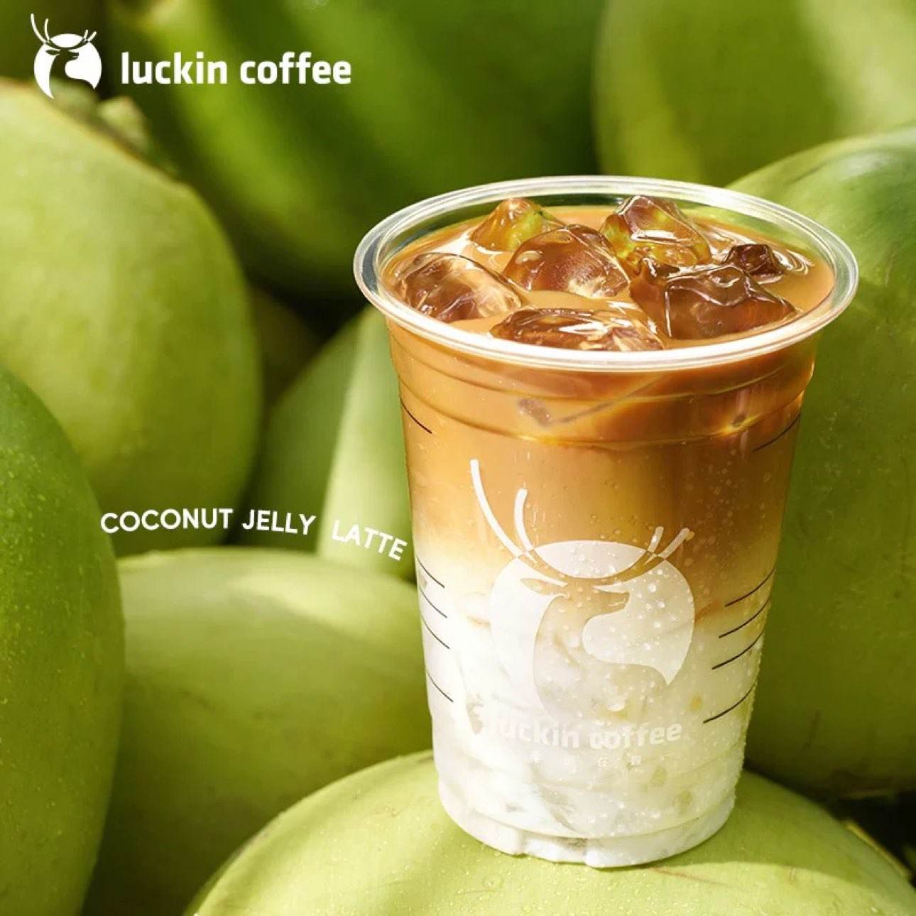 瑞幸咖啡 冻冻生椰拿铁 大杯 15日有效 限自提 luckin coffee
