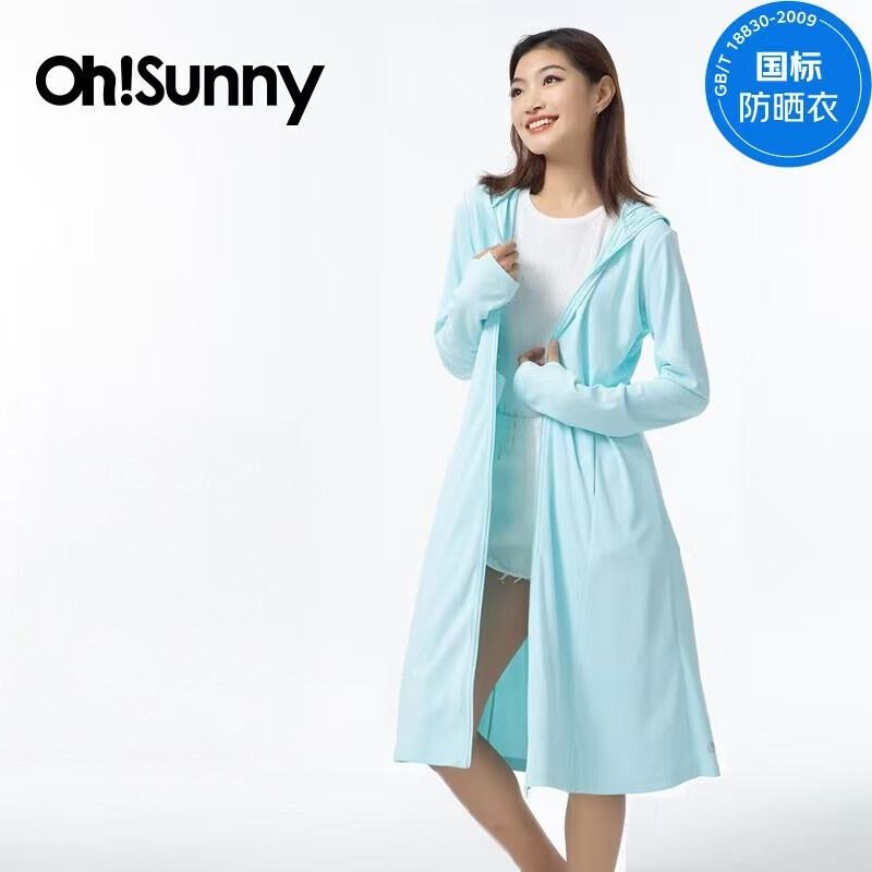 OhSunny 中长款风衣式防晒服