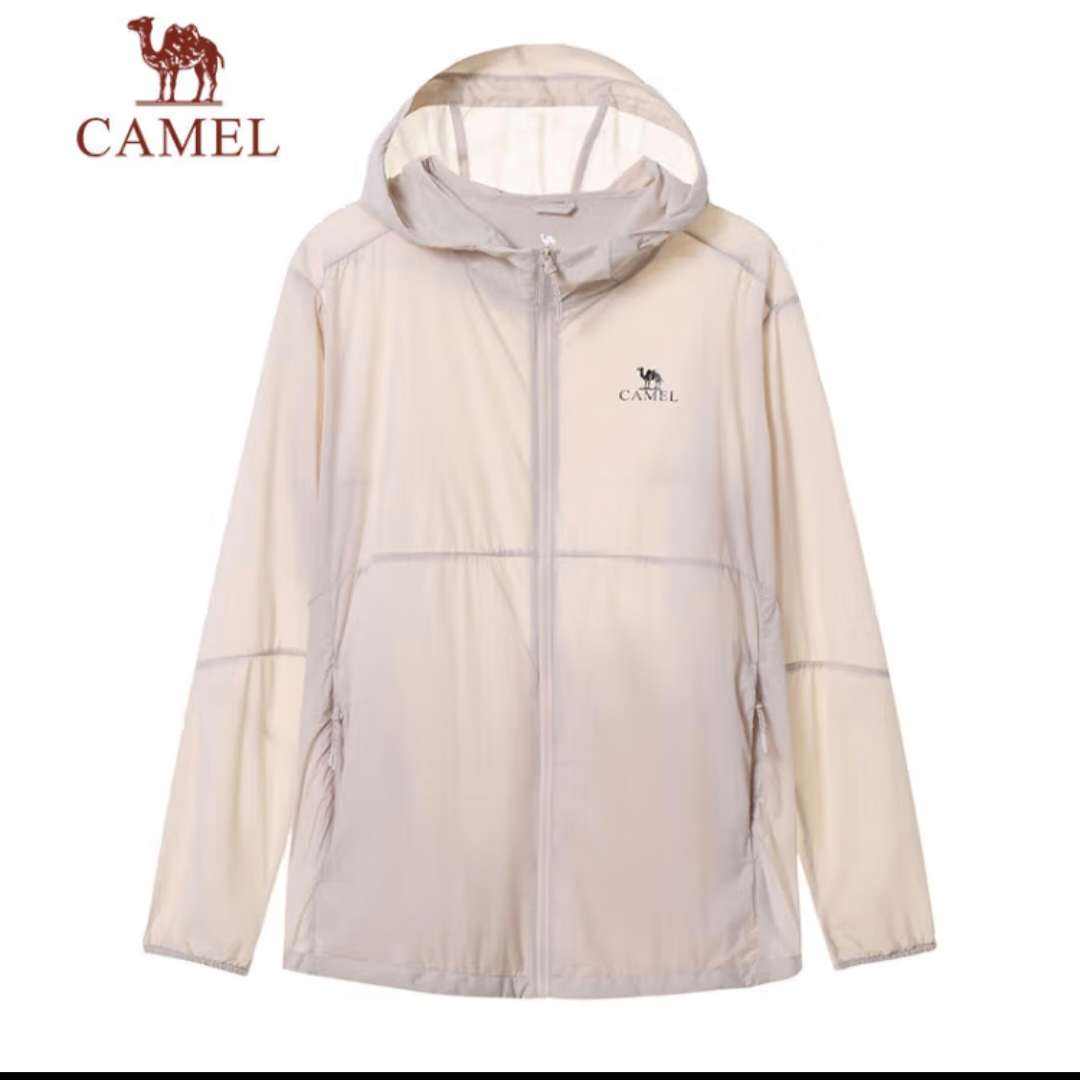 骆驼（CAMEL）户外防晒衣 原纱面料透气防紫外线UPF50+外套皮肤衣