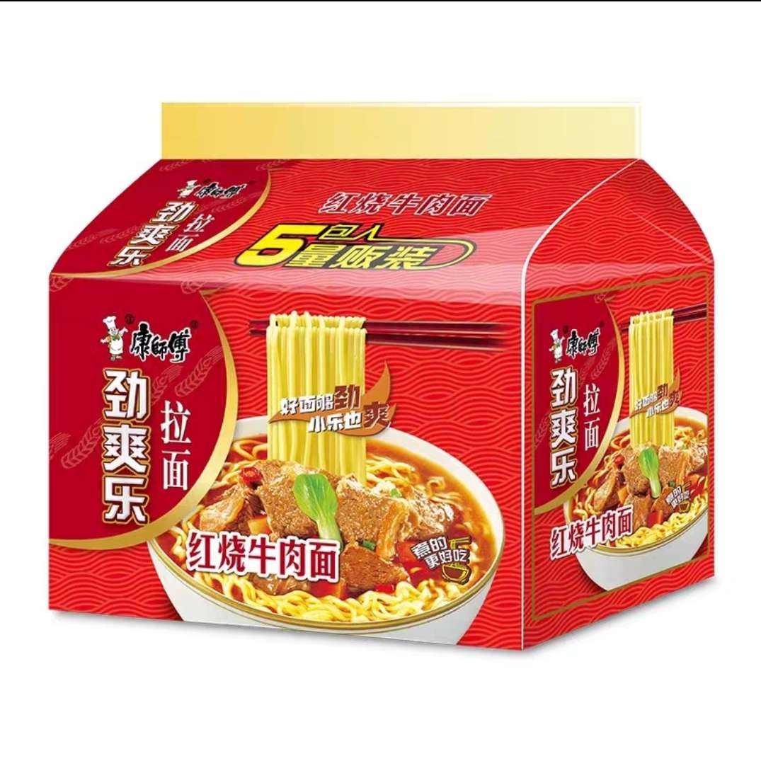康师傅 方便面 5连包 