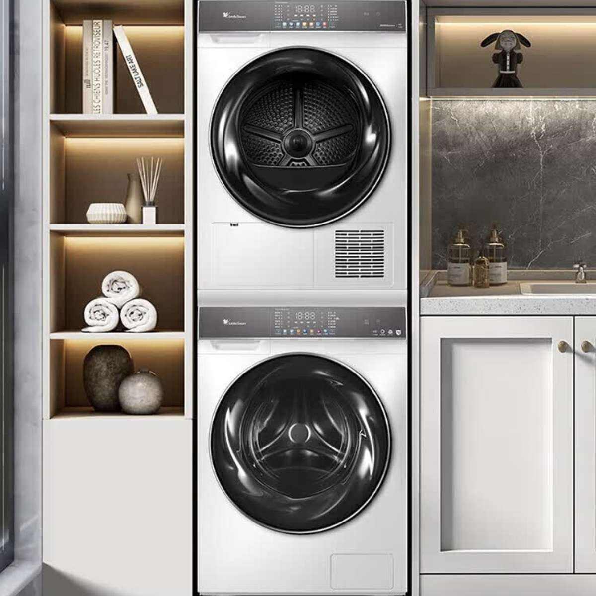 PLUSԱ׵LittleSwan С TG100VC806W+TH100VH806W 806+806ϴװ 10KG2860.57Ԫȯ