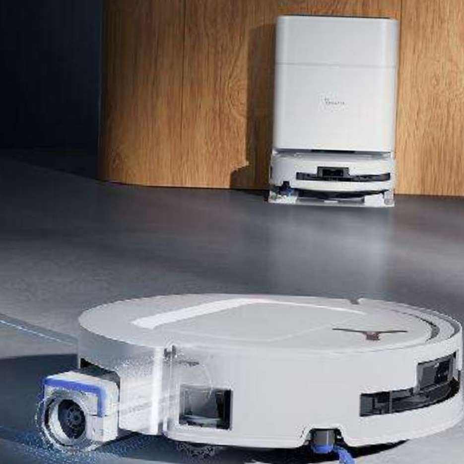 再降价、PLUS会员：ecovacs 科沃斯 T80 扫地机器人 扫拖一体 上下水版