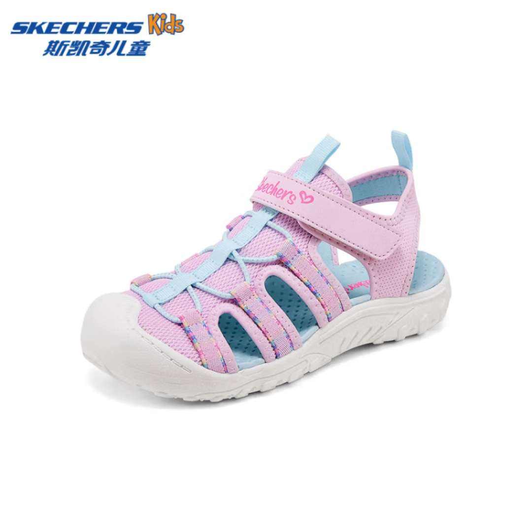 ΢СplusԱSkechers˹ͯļ͸ͷЬŮͯл˶ϪЬ303353L110.42Ԫ