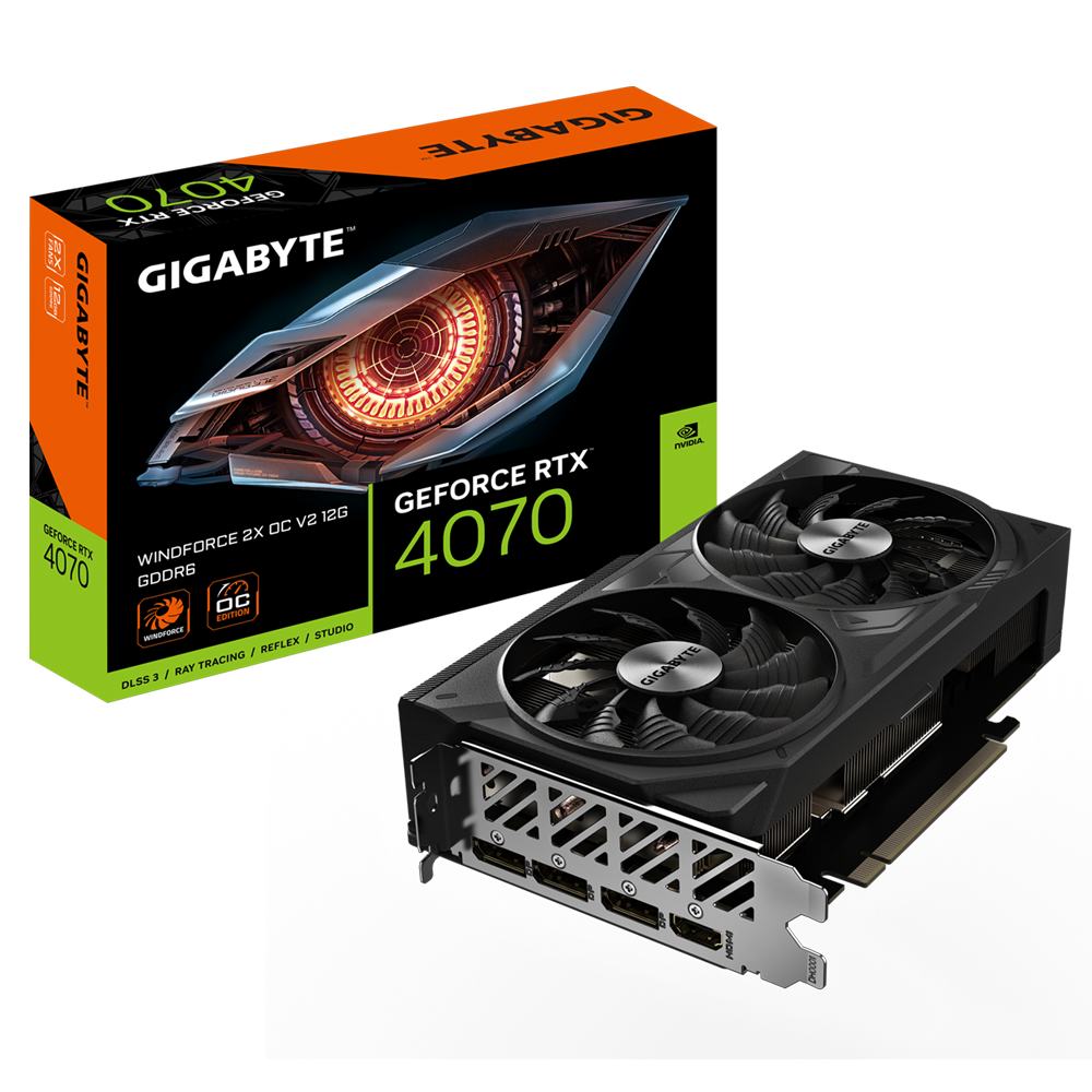 GeForce RTX 4070 WINDFORCE 2X OC 12G ˫ϷԿ3649Ԫ