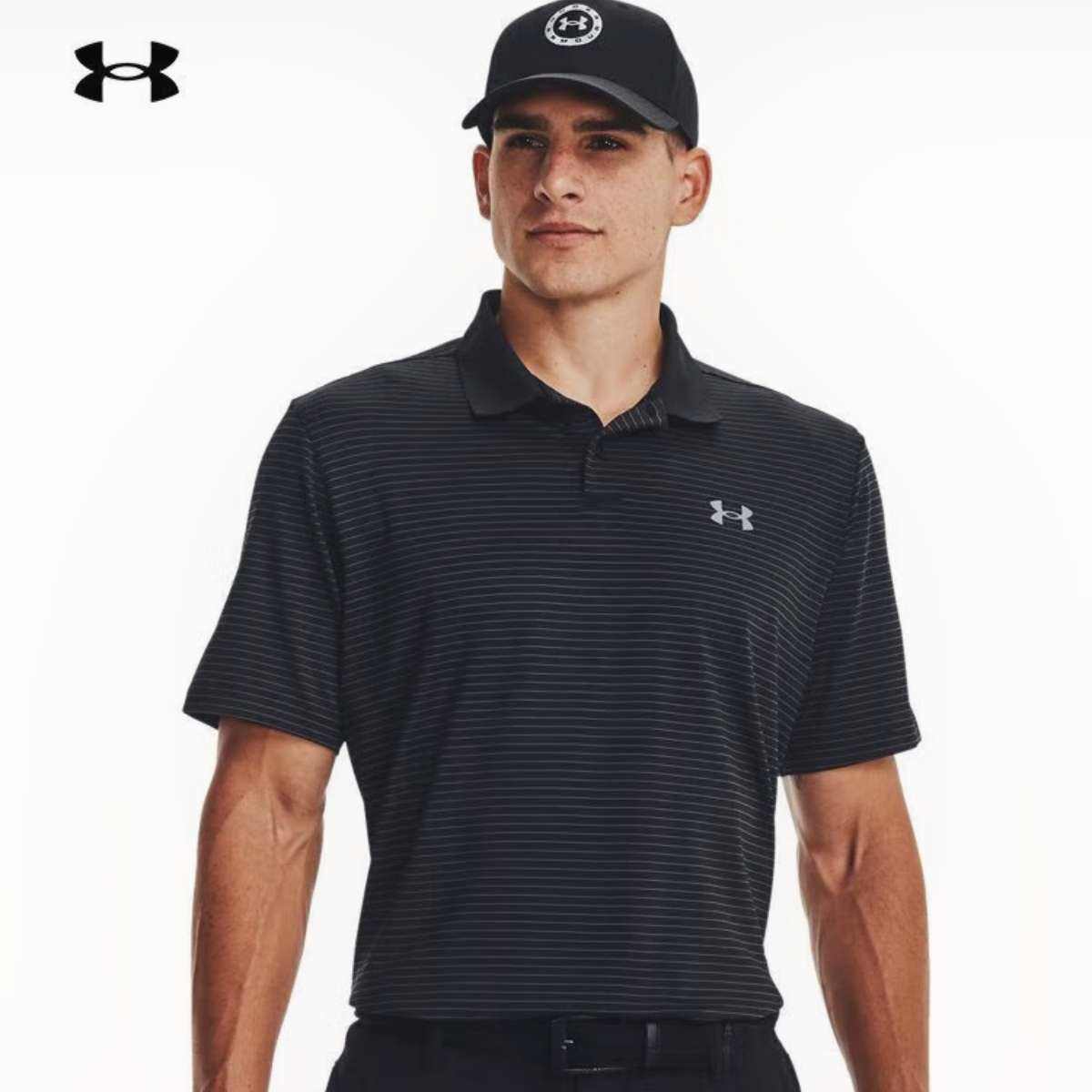 ꣨UNDERARMOURPerformance 3.0Ӹ߶˶Polo1377376 ɫ001 XL239Ԫ¿׹ȯ